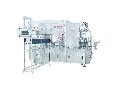 EDXG-6D full-automatic self-supporting bag filling capping machine